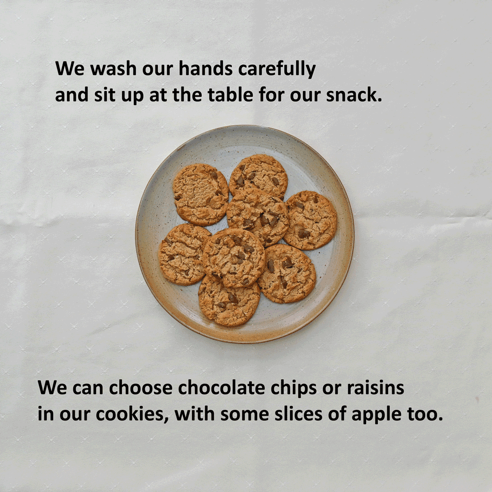 biscuits on plate
